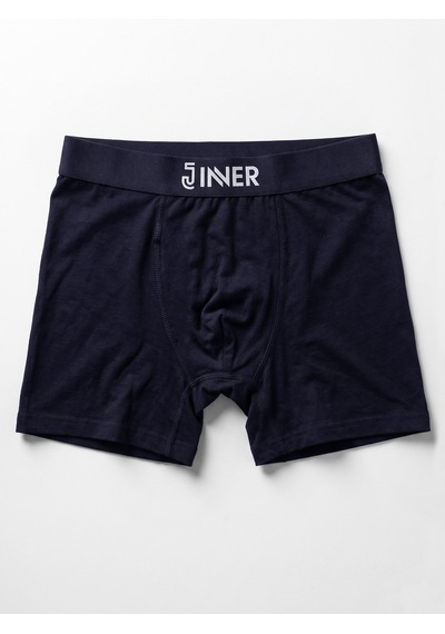 Just Inner Erkek Modal Boxer Logo Lastikli Ekstra Konforlu Kalıp 135009 Lacivert
