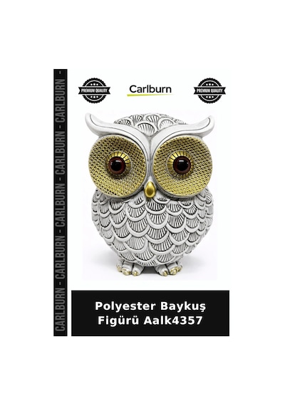 Özel Üretim Dekoratif Hediye Salon Aksesuar Ev Polyester Baykuş Figürü Aalk4357