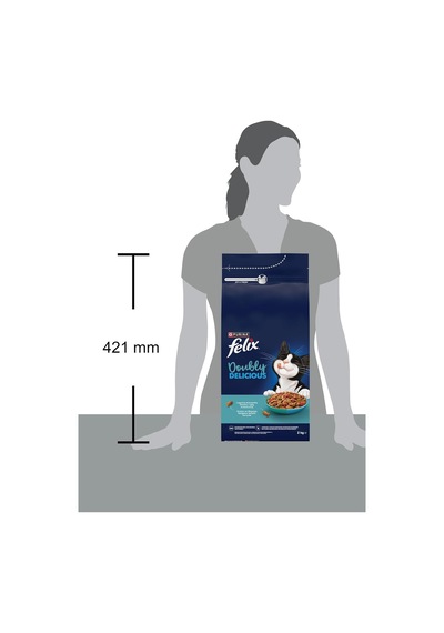 Doubly Delicious Yetişkin Kedi Maması Balıklı 2kg