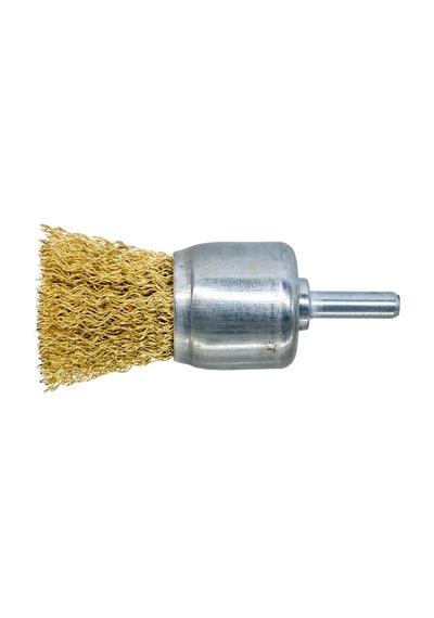 6254 Pimli Kalem Kovan Tel Fırça Sarı Telli 25 Mm