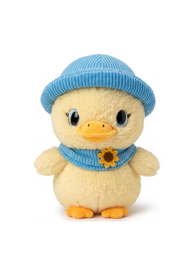 10029 Asorti Şapkalı Civciv Peluş 25cm Peluş Çok Renkli