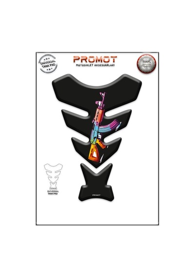 Universal Motosiklet Tank Pad 3d Sticker 0027 Diğer