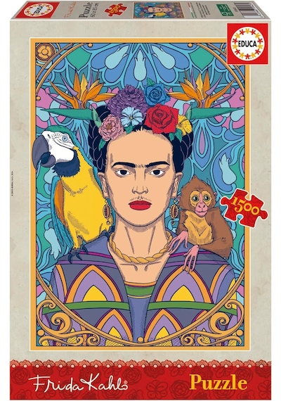 Educa 1500 Parçalı Frida Kahlo Puzzle - 19943