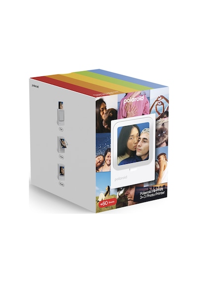 Polaroid Hiprint 3x3 Cep Fotoğraf Yazıcısı Beyaz