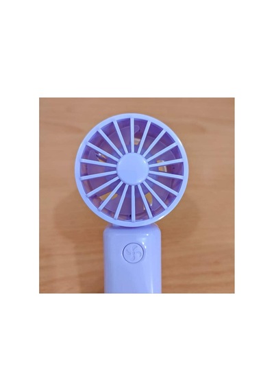 Fashion Mini Şarjlı El Fanı Masaüstü Telefon Standlı Serinletici Vantilatör Soğutucu Fan