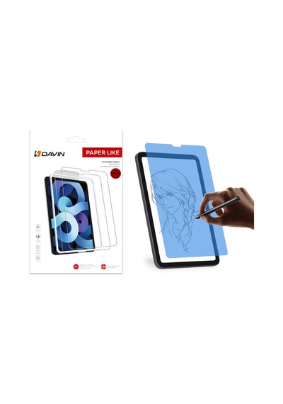 Lexroo İpad Pro 12.9 2015 Kağıt Hisli Mat Paper Like Ekran Koruyucu - Renksiz