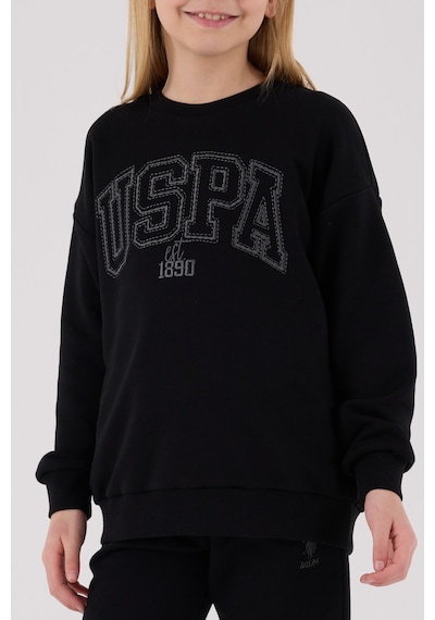 U.S. Polo Assn. U.s. Polo Assn Kız Çocuk Siyah Eşofman Takımı 5274-48829 Siyah
