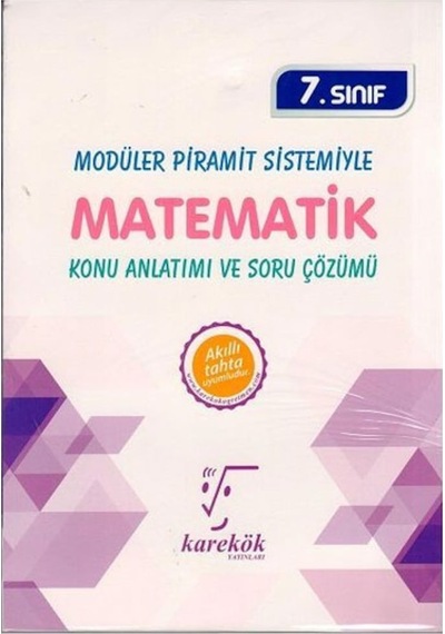 7 Sınıf Matematik Konu Anlatımı Modüler Set Karekök Yayınları