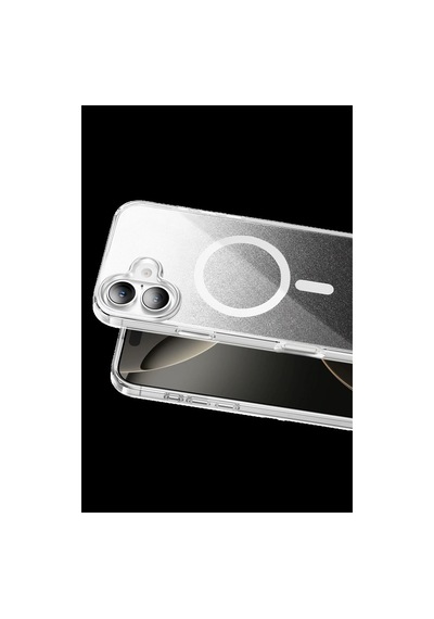 Onegif Apple İphone 17 Sora Simli Magsafe Kapak - Siyah
