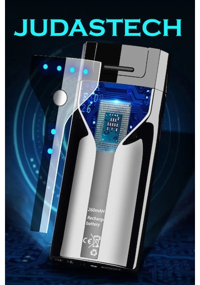 Judas K16 Usb Şarjlı 2 Arc Alevsiz Çakmak -new Style