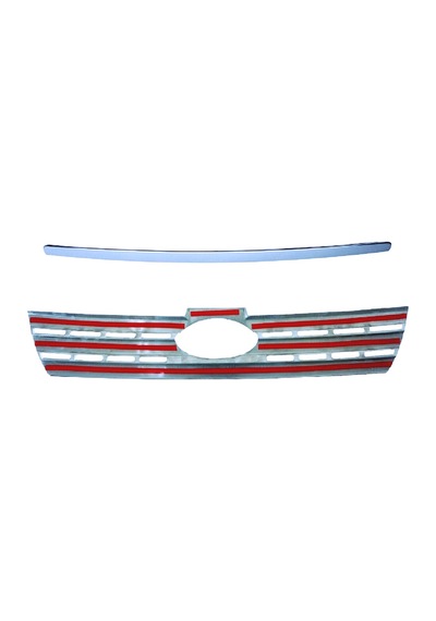 Ford Connect Krom Ön Panjur 2pcs P.çelik 2009-2014 Arası