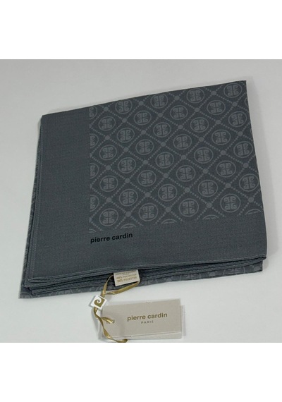 Pierre Cardin Elegans Monogram Eşarp - 1090750 -971 Gri Gri