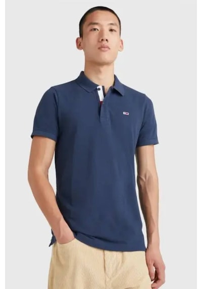 Tommy Jeans Erkek Tişört-dm0dm15370 Lacivert