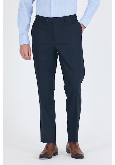 İmza Lacivert Esnek Yandan Cepli Comfort Fit Classic Pantolon 1003250005 Lacivert