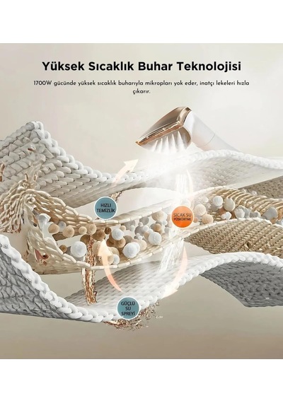 Yui Xv12 Pro Max Buharlı Halı Yıkama Makinesi