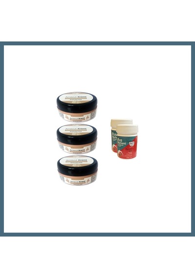 Bezos Three Brand Arnavut Kremi 3 Adet + Rus Merhemi 50 Ml 2 Adet Agc 43782024