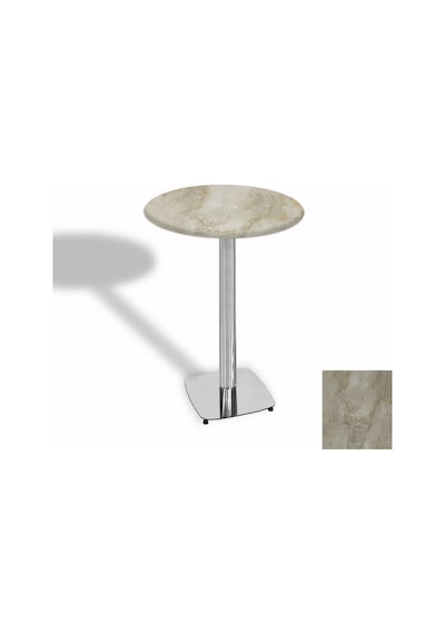 Bistro Masa Tokyo Kromnikel - Werzalit, Wermodin Ve Allzalit Tabla 60 Cm Çap - Irony Çok Renkli Bistro Masa Tokyo Kromnikel - Werzalit, Wermodin Ve Allzalit Tabla 60 Cm Çap - Irony Çok Renkli