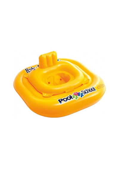 Intex Oturaklı Kare Bebe Flotoru 79 Cm 56587 Çok Renkli