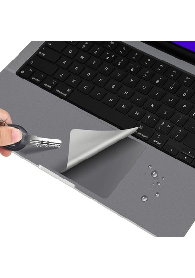 Macbook Pro 13 İnç Trackpad Koruyucu Ve Palm Koruyucu A1706 A1708 A1989 A2159 Uyumlu 2016-2019 Avuç İçi Koruma Seti Gri