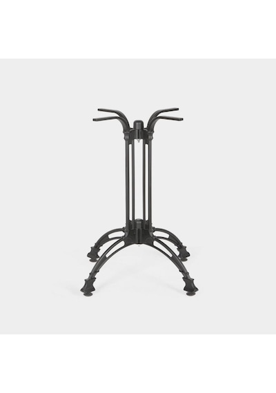 Kral Ma 100 Tekli Masa Ayak Astor Alüminyum Yüksek Basınçlı Döküm G 64 X D 46 X Y 71 Cm Siyah Siyah