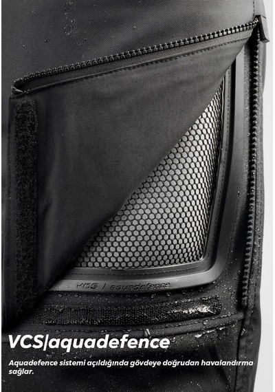 Revit Vertical Gore-Tex Mont Gri Siyah