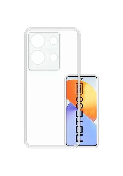 Herşeytrend İnfinix Note 30 Kılıf Lüx Şeffaf Silikon Çok Renkli Diğer