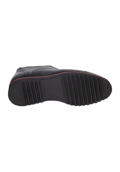 Mdsrt-1+8 Cm Gizli Topuklu Boy Uzatan Ayakkabı Siyah