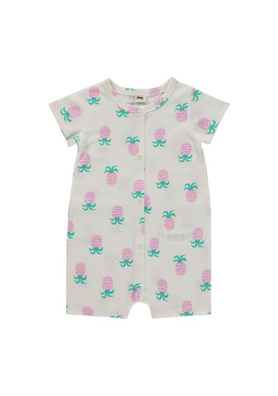 Civil Baby Ananas Empirme 6-18 Ay Tulum - Ekru