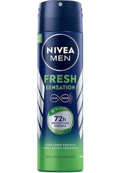 Nıvea Men Fresh Sensation Spray 150 Ml