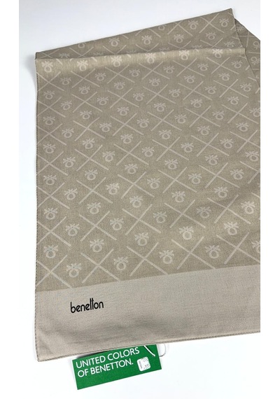 Benetton Elegante Uno Şal 1025 Siyah-83 43523227