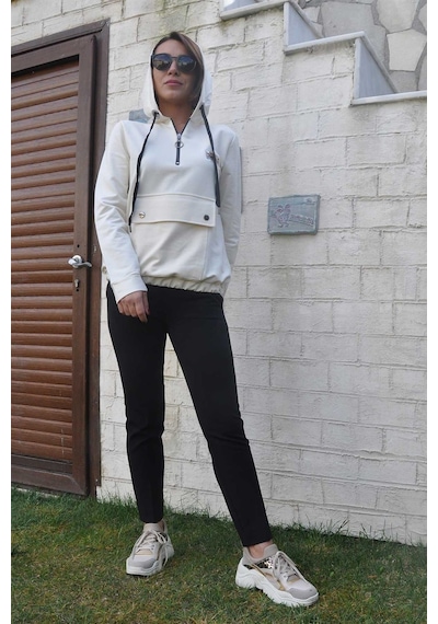 Ekru Sweatshirt Ekru