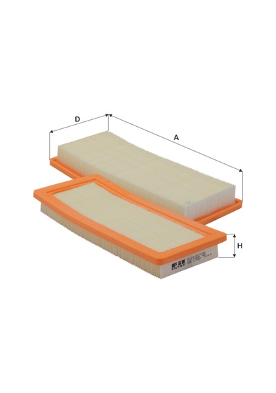 Fil Filtre HP 2234 Nemo Bipper Fiorino 1.4 Benzinli Hava Filtresi