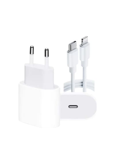 35w Güçlü Usb-c Şarj Aleti Type-c Kablo Dahil Beyaz