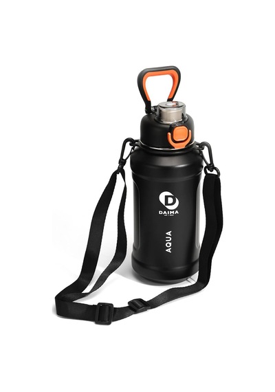 Daima Aqua Termos Siyah 1000 Ml