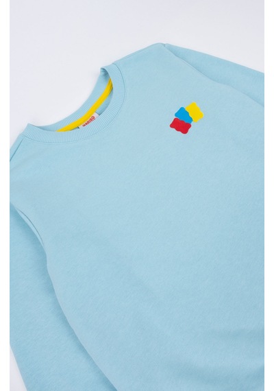 Nk Kids Haribo 300 Erkek Çocuk Mavi Sweat Mavi