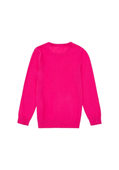 U.S. Polo Assn. Kız Çocuk Menekşe Bisiklet Yaka Basic Kazak 50288945-VR037