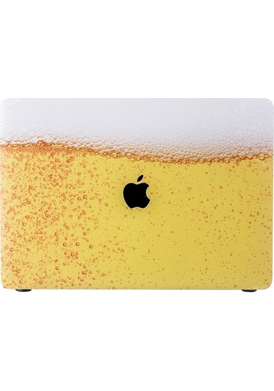 Apple Uyumlu MacBook Air Kılıf 13 İnç Fizzy Eski Usb'li Model 2010-2017 A1369 A1466 İle Sarı