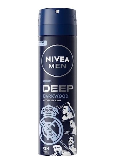 Nıvea Men Erkek Sprey Deodorant Deep Darkwood 150ml, 72 Saat Anti-perspirant Ter Ve Ter Kokusuna Karşı Koruma, Maskül