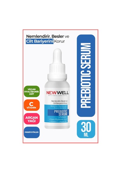 50 Ml Tüm Cilt Tipleri İçin Nemlendirici Prebiyotik Serum