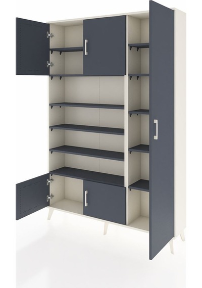 Arges Dolap 11 Raflı 5 Kapaklı 132x30x195 Aytaşı-antrasit/ant... Aytaşı Arges Dolap 11 Raflı 5 Kapaklı 132x30x195 Aytaşı-antrasit/ant... Aytaşı