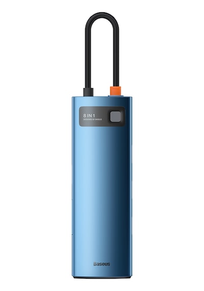 Baseus Metal Gleam 8İn1 Multifonksiyonel Hub Dock Station