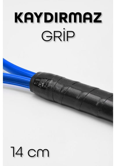 3lü Set Deluxe 21 İnç Çocuk Genç Tenis Raketi Seti Çantalı Çocuk Tennis L2 Grip 53 Cm Mavi 670