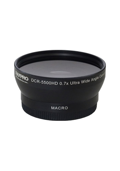 Raypro DCR-5500HD 55 MM 0.70x Ultra Geniş Açı + Makro Lens