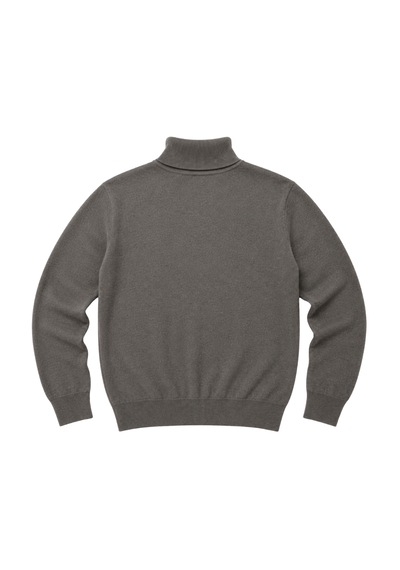 Battalmoda Erkek Büyük Beden Koyu Vizon Tam Balıkçı Triko Kazak 3xl-4xl-5xl-6xl