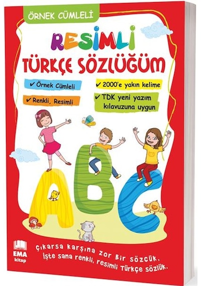 Resimli Türkçe Sözlüğüm - Örnek Cümleli- Ema Kitap