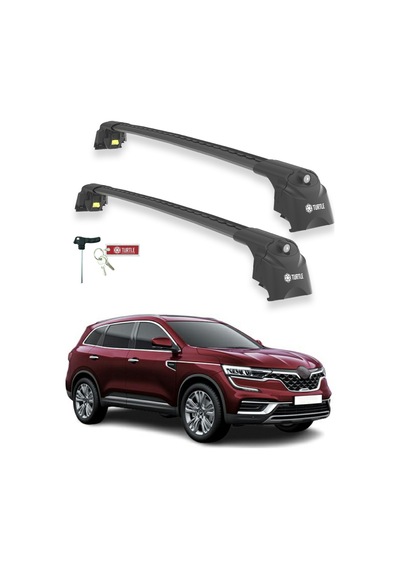 Turtle Renault Samsung Qm6 2017-2020 Ara Atkı Air2 Siyah