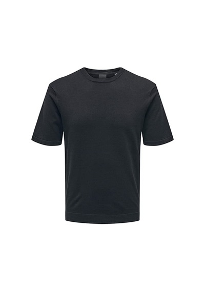 Only & Sons Rundhals Tişörtü Schwarz