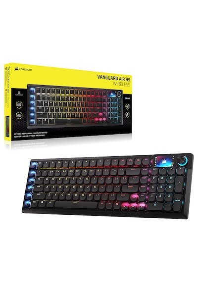 Corsair Vanguard Aır 99 Wıreless Opx Low Profile Switch 8k Hz Rgb Kablosuz İngilizce Mekanik Gaming Klavye Ch-91ha01b-uk