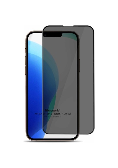 Ayrex Privacy 5d Gizlilik Filtreli Cam Ekran Koruyucu Siyah