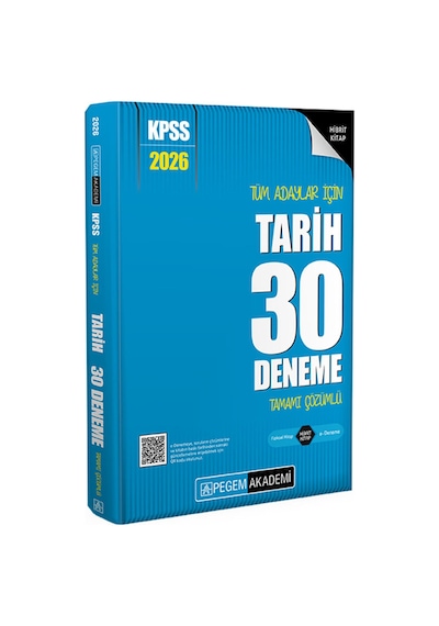 2026 Kpss Gygk Pegem 188 Deneme Seti Türkçe Matematik Tarih Coğrafya Vatandaşlık Branş Deneme Seti